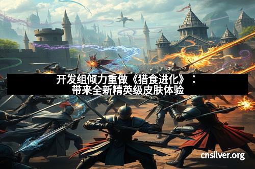 开发组倾力重做《猎食进化》：带来全新精英级皮肤体验